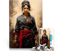 Puzzles for Adults 1000 Piece female warrior Hands-on Game 38x52cm for is ideal as a gift for the whole family for and Age 14 Years Up