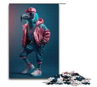 Puzzles for Adults 1000 Piece Flamingo Dancer Puzzles Game Toys Funny 75x50cm