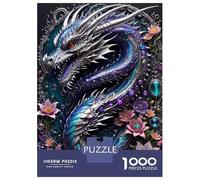 Puzzles for Adults 1000 Piece Galactic Dragon Chronicles Jigsaw for Adults Relax Games Difficult Hard Unique Birthday And Xmas Gifts 38x26cm/1000pcs