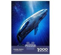 Puzzles for Adults 1000 Piece Galactic Humpback Whale Jigsaw for Adults Relax Games Difficult Hard Unique Birthday And Xmas Gifts 38x26cm/1000pcs