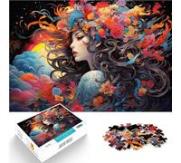 Puzzles for Adults 1000 Piece Geisha s Toy Intellectual Game 26x38cm for is ideal as a gift for the whole family for ages 14+