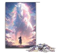 Puzzles for Adults 1000 Piece Gorgeous Starry Sky Zodiac Horse Toy Intellectual Game Is Ideal As A Gift for The Whole Family 75x50cm