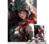 Puzzles for Adults 1000 Piece Guardian Angel of War Toy Wall Decor Art Work Gift for Educational Game Enhance Love between Couples Size 50x75cm