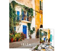 Puzzles for Adults 1000 Piece Ibiza Balearic Islands Jigsaws for Adults Puzzle Staycation Kill Time for Birthday, Chrismas Birthday And Unique Gifts (Size 50x75cm)