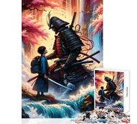 Puzzles for Adults 1000 Piece In My Fathers Footsteps Jigsaw Puzzles 1000 Educational Game Gifts for Women Men Difficult Challenge (38x52cm)