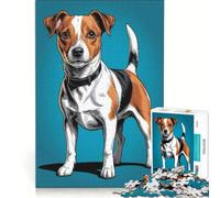 Puzzles for Adults 1000 Piece Jack Russell Terrier, Educational Games, Difficult And Challenge, Christmas Birthday Gifts (38x52cm)