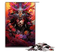 Puzzles for Adults 1000 Piece Japanese Sakura Warriors Jigsaw Puzzle Home Educational Games DIY Toys Great Gift for Games 1000PCS(75x50cm)