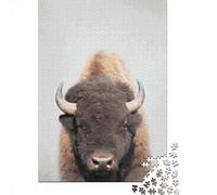 Puzzles for Adults 1000 Piece Jigsaw Puzzles for Adults Buffalo Colorful Creative Rectangular Puzzles,Paper Puzzle, Puzzle 1000pcs (38x26cm)