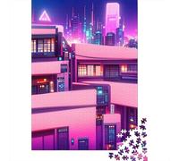 Puzzles for Adults 1000 Piece Jigsaw Puzzles for Adults Morning Walk Creative Rectangular Puzzles,Wooden Puzzle, Gifts Puzzle 1000pcs (75x50cm)