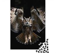 Puzzles for Adults 1000 Piece Jigsaw Puzzles for Adults Owl Creative Rectangular Puzzles,Paper Puzzle, Puzzle 1000pcs (38x26cm)