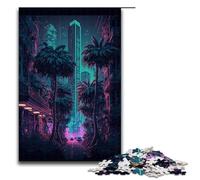 Puzzles for Adults 1000 Piece Jungle City Toy Intellectual Game Is Ideal As A Gift for The Whole Family 75x50cm
