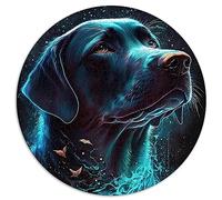 Puzzles for Adults 1000 Piece Labrador Retriever Dog spherical Jigsaw Puzzles Cardboard puzzles 67.5x67.5cm