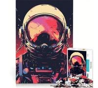 Puzzles for Adults 1000 Piece Last Astronaut DIY Toys Interesting Stress Reduction with Matching Poster And Trivia Sheet 50x75cm