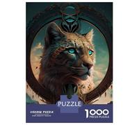 Puzzles for Adults 1000 Piece Leopard Cheetah Jaguars Jigsaw for Adults Relax Games Difficult Hard Unique Birthday And Xmas Gifts 38x26cm/1000pcs