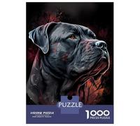 Puzzles for Adults 1000 Piece Lion on Rock with Moon And Stars Puzzle for Adults Relaxing Games Staycation Kill Time Unique Birthday And Xmas Gifts 38x26cm/1000pcs