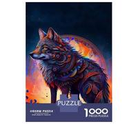 Puzzles for Adults 1000 Piece Majestic Wolf Adult Jigsaw Toy Wall Decor But Fun And Humorous Unique Birthday And Xmas Gifts 70x50cm/1000pcs