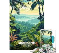 Puzzles for Adults 1000 Piece Monteverde Cloud Forest Reserve, Costa Rica for Educational Game Challenge Toy Brain Teaser Game Birthday Present Gifts Birthday (size 50x75cm)