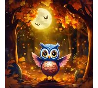 Puzzles for Adults 1000 Piece,Moonlight Owl jigsaw puzzles for adults 1000 pieces Puzzle Classic Educational Game puzzle for Family Game and Birthday Gifts