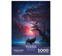 Puzzles for Adults 1000 Piece Moonlight Serenade Puzzle for Adults Brain Teaser Game Home Decoration Christmas Birthday Gifts 70x50cm/1000pcs