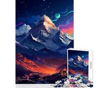 Puzzles for Adults 1000 Piece Mount Everest Himalaya Jigsaws for Adults Puzzle Staycation Kill Time for Birthday, Chrismas Birthday And Unique Gifts (38x26cm)