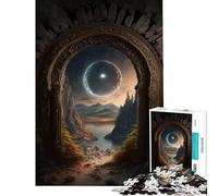 Puzzles for Adults 1000 Piece Mystical Worlds Fantasy Help The Brain Exercise Analysis And Logic Hands-on Game for And from 14 Years And over (50x75cm)