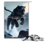 Puzzles for Adults 1000 Piece Nothing Comes Easy Toy Intellectual Game Is Ideal As A Gift for The Whole Family 75x50cm