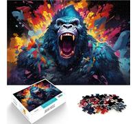 Puzzles for Adults 1000 Piece orangutan Pattern assembly 26x38cm for is ideal as a gift for the whole family for 14 year olds