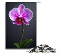 Puzzles for Adults 1000 Piece Orchid Pattern Assembly Help The Brain Exercise Addictive Toys to Cultivate Patience 1000 PCS(75x50cm)