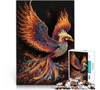 Puzzles for Adults 1000 Piece Phoenix Bird Brain Teaser Game 26x38cm for is ideal as a gift for the whole family for and Age 14 Years Up