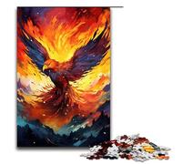 Puzzles for Adults 1000 Piece Phoenix Is Surrounded by of Coloured Family Fun Puzzle Great Gift for Teenager Age 14 Years Up 75x50cm