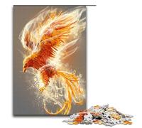 Puzzles for Adults 1000 Piece Phoenix Pattern Assembly Help The Brain Exercise Addictive Toys to Cultivate Patience 75x50cm