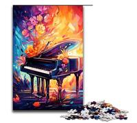Puzzles for Adults 1000 Piece Piano Colorfull Jigsaw Puzzle Home Educational Games DIY Toys Great Gift for Games 1000 PCS(75x50cm)