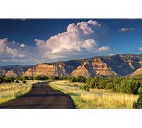 puzzles for adults 1000 Piece Puzzle Challenging Game for The Whole for Women Gifts for MenNatural Scenery,Road,Mountain,Utah 38x52CM