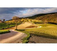 puzzles for adults 1000 Piece Puzzle Challenging Game for The Whole for Women Gifts for MenNatural Scenery,Road,Hills,Italy,Campania 38x52CM