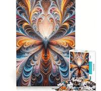 Puzzles for Adults 1000 Piece Radiant Transformation DIY Toys Interesting Stress Reduction with Matching Poster And Trivia Sheet 38x26cm