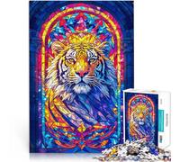 Puzzles for Adults 1000 Piece Regal Tiger Stressabbau Staycation Zeit totschlagen Einzigartige Wohndekoration und Geschenke75x50cm