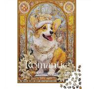 Puzzles for Adults 1000 Piece Royal Corgi Collection Puzzle for Adults Relaxing Games Staycation Kill Time Unique Birthday And Xmas Gifts 38x26cm/1000pcs