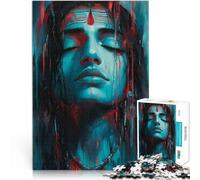 Puzzles for Adults 1000 Piece Shiva Dream Trainieren Sie Ihr Gehirn und Ihre Hände Wunschliste mit dem Weihnachtsmann52x38cm