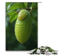 Puzzles for Adults 1000 Piece Silkworm Sleeping Mulberry Pattern Assembly Help The Brain Exercise Addictive Toys to Cultivate Patience 1000 PCS(38x26cm)