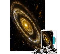 Puzzles for Adults 1000 Piece Spiral Galaxy in Space for Educational Game Challenge Toy Brain Teaser Game Birthday Present Gifts Birthday (size 38x52cm)