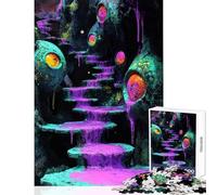 Puzzles for Adults 1000 Piece Stairway to The Unknown Brain Teaser Game Difficult Challenge Anti-Stress Toys Fun Activities at Home (38X52cm)