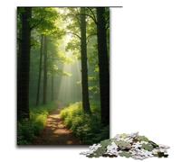 Puzzles for Adults 1000 Piece Sunlight Penetrates The Trees Jigsaw Puzzle Home Educational Games DIY Toys Great Gift for Games 1000 PCS(75x50cm)