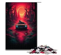 Puzzles for Adults 1000 Piece Supernatural Car Toy Intellectual Game Is Ideal As A Gift for The Whole Family 75x50cm