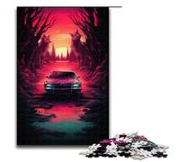 Puzzles for Adults 1000 Piece Supernatural Car Toy Intellectual Game Is Ideal As A Gift for The Whole Family 75x50cm