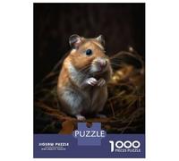 Puzzles for Adults 1000 Piece Sweet Hamster Adult Jigsaw Toy Wall Decor But Fun And Humorous Unique Birthday And Xmas Gifts 70x50cm/1000pcs