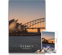 Puzzles for Adults 1000 Piece Sydney Family Fun & Game Night But Fun And Humorous Funny Gift Size 38x26cm