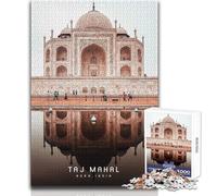 Puzzles for Adults 1000 Piece Taj Mahal Family Fun & Game Night But Fun And Humorous Funny Gift Size 38x26cm