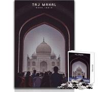 Puzzles for Adults 1000 Piece Taj Mahal Family Fun & Game Night But Fun And Humorous Funny Gift Size 38x52cm