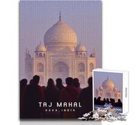 Puzzles for Adults 1000 Piece Taj Mahal Family Fun & Game Night But Fun And Humorous Funny Gift Size 50x75cm