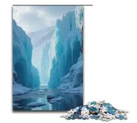 Puzzles for Adults 1000 Piece Ten Thousand Years of Ice Condenses Ancient Memories Jigsaw Birthday Present Gifts for And Teenager Age 14 Years Up 1000 PCS(38x26cm)